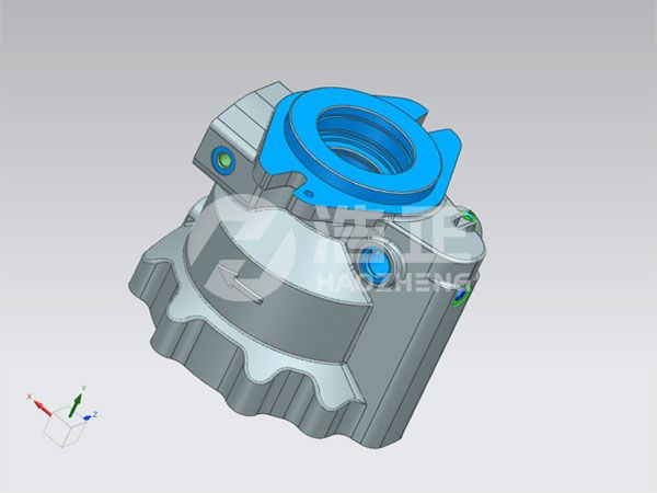 HZ-PAVC100 hydraulic pump 3D design drawing